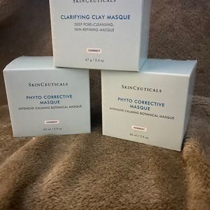 2-Phyto corrective masque, 1-clarifying mask